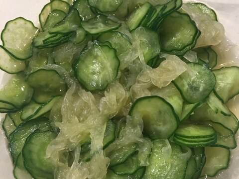 やさしい酸味!きゅうりとたまねぎの酢の物